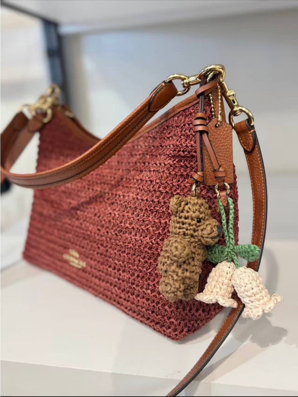 NWT Coach Laurel Shoulder Bag
With Charms - Picture 6 of 11